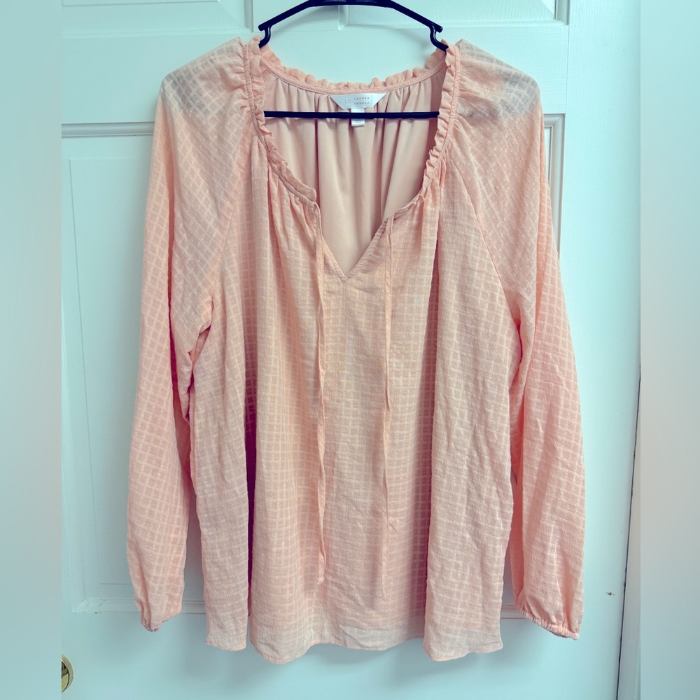 Lauren Conrad peasant blouse